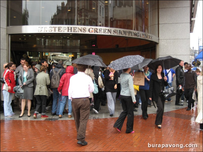 St. Stephen's Green Shopping Centre.