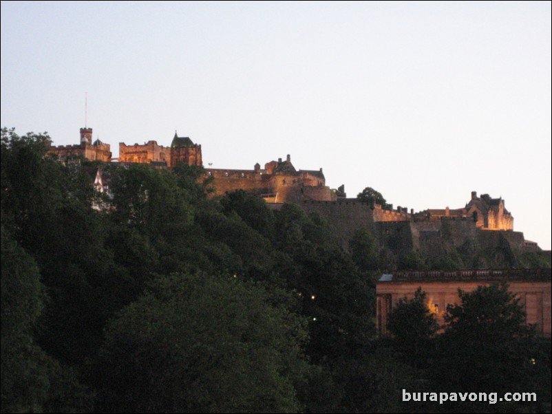 Edinburgh Castle.