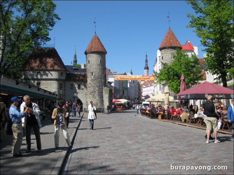 Entering the Old Town.