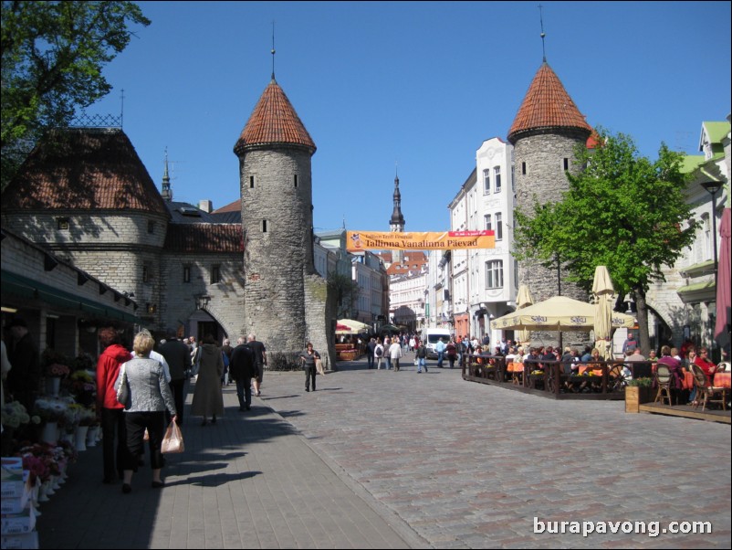 Entering the Old Town.