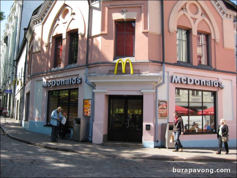 Inside the Old Town.