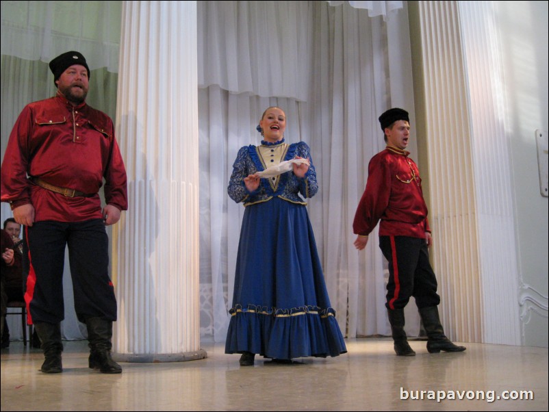 Maidan, a Cossack song-and-dance group.