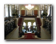 Hall outside theater.