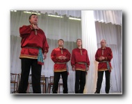 Peters Quartet, classical performance of folk songs, lyrical romances, and Russian Orthodox hymns.