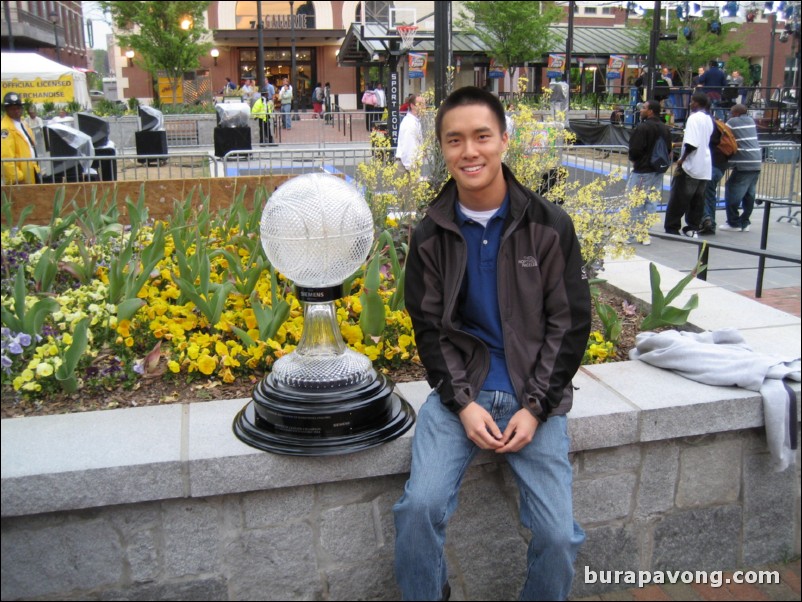 The Siemens National Championship Trophy.