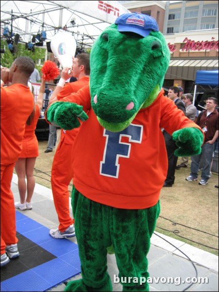 University of Florida mascot, Albert E. Gator.