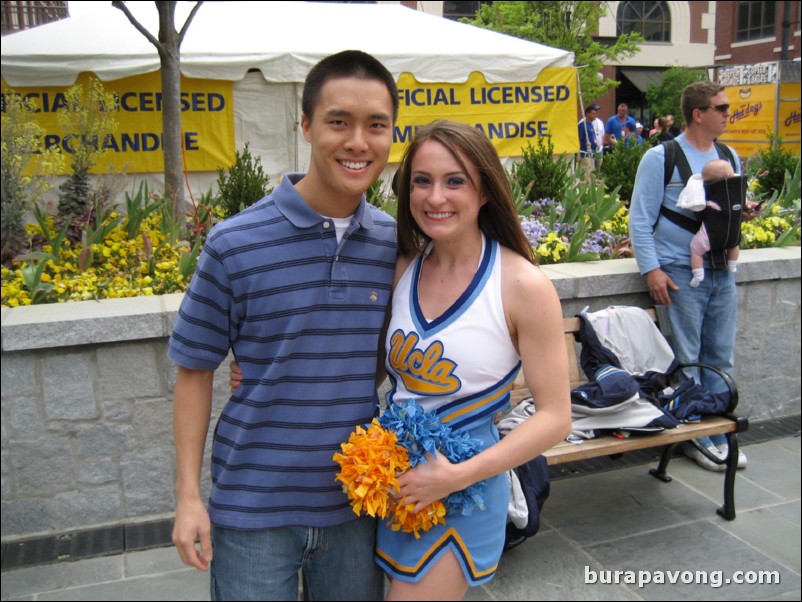 UCLA cheerleader.