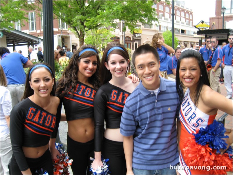 UF dance team/cheerleader.