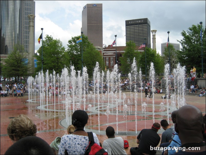 The Big Dance at Centennial Olympic Park.