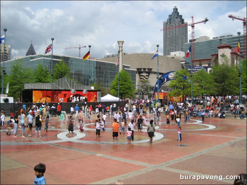 The Big Dance at Centennial Olympic Park.