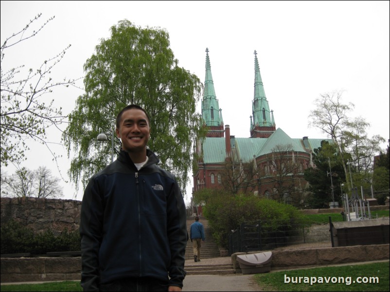 St. John's Church, largest stone church in Finland.