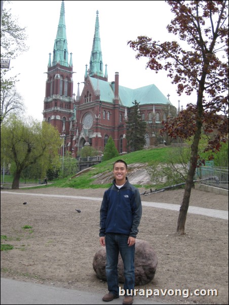 St. John's Church, largest stone church in Finland.