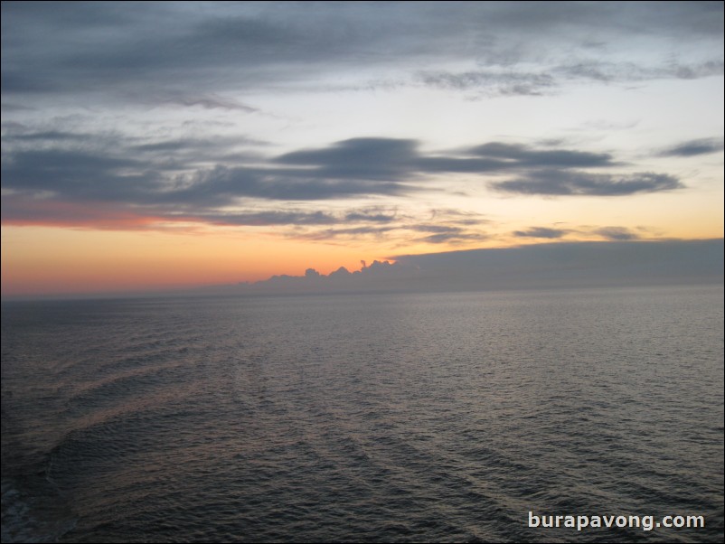 Sailing out of Helsinki.