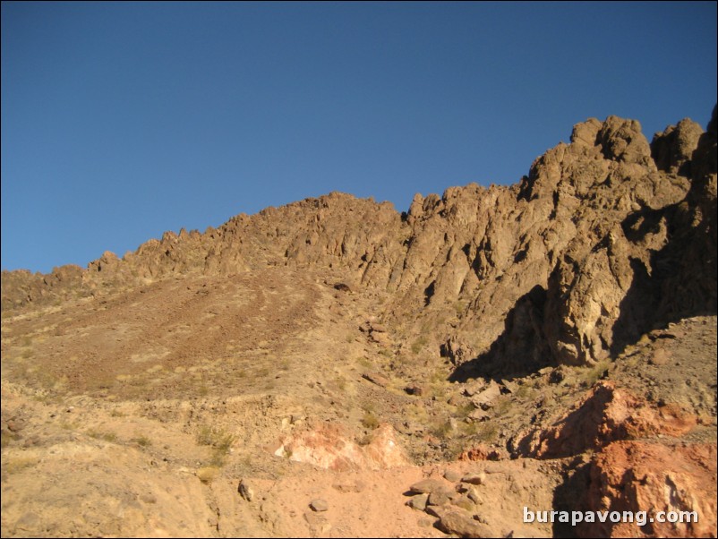 Heading towards Hoover Dam and Grand Canyon from Las Vegas.