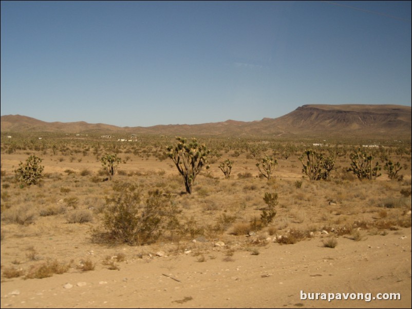 Heading towards Grand Canyon West Rim.