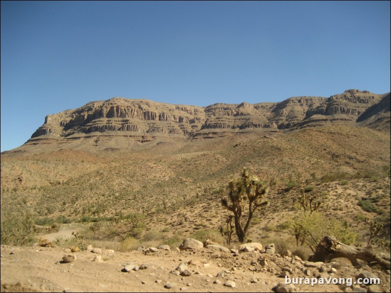 Heading towards Grand Canyon West Rim.