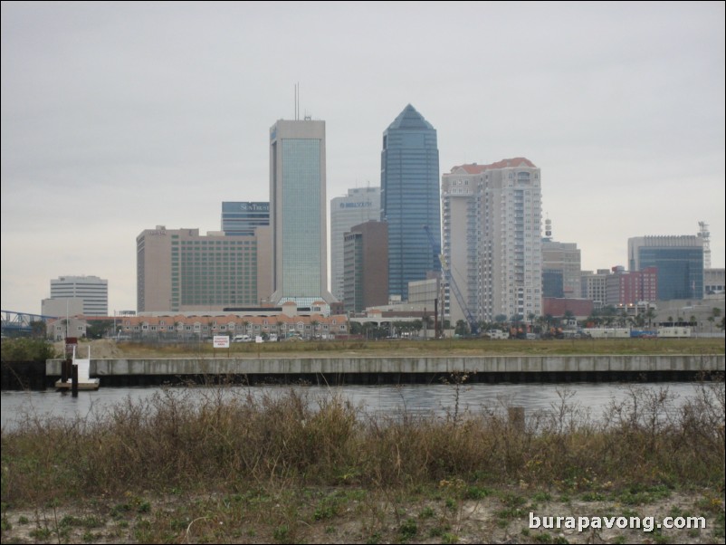 Downtown Jacksonville.