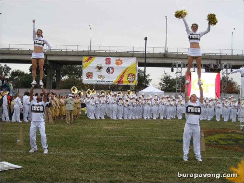 Georgia Tech pep rally.