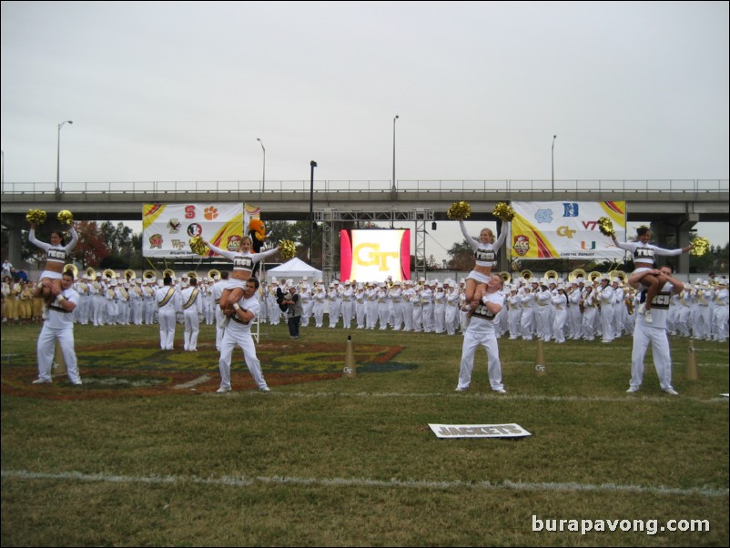 Georgia Tech pep rally.