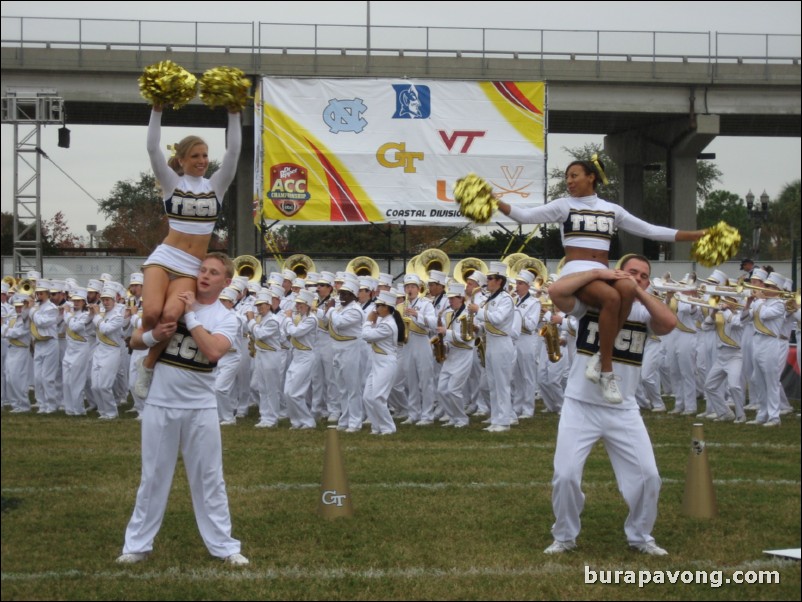 Georgia Tech pep rally.