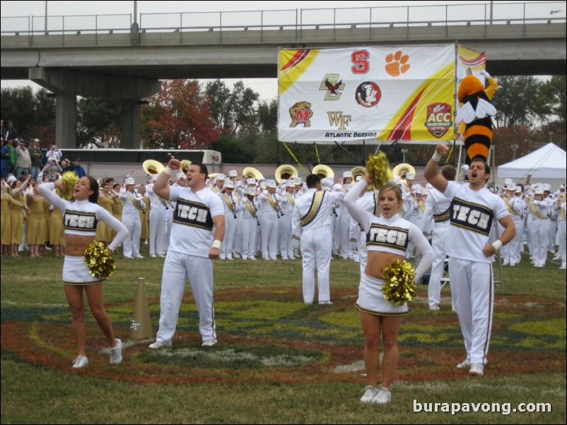 Georgia Tech pep rally.