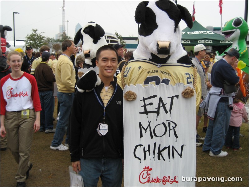 Chick-fil-A cow.