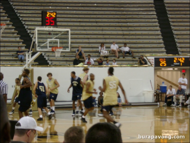 Men's scrimmage.