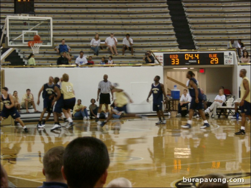 Men's scrimmage.