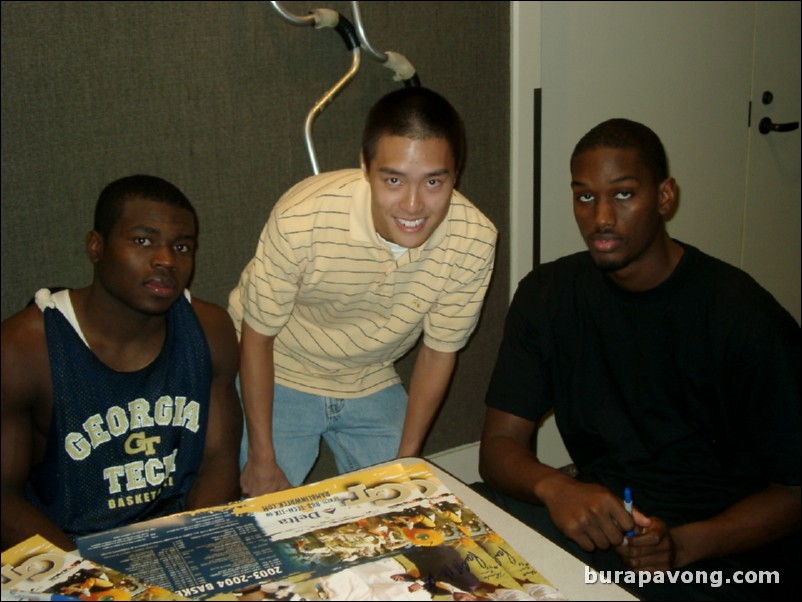 Junior guard Will Bynum and sophomore forward Theodis Tarver.