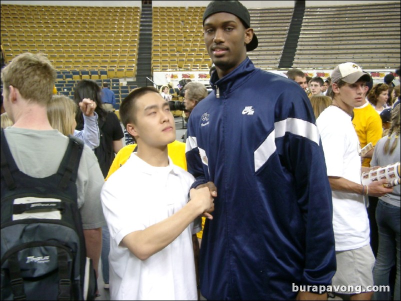 Georgia Tech sophomore forward Theodis Tarver.