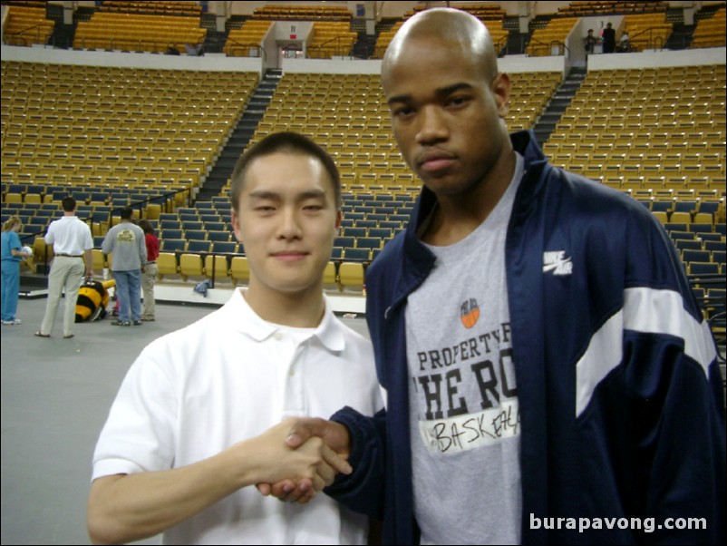 Georgia Tech sophomore point guard Jarrett Jack.