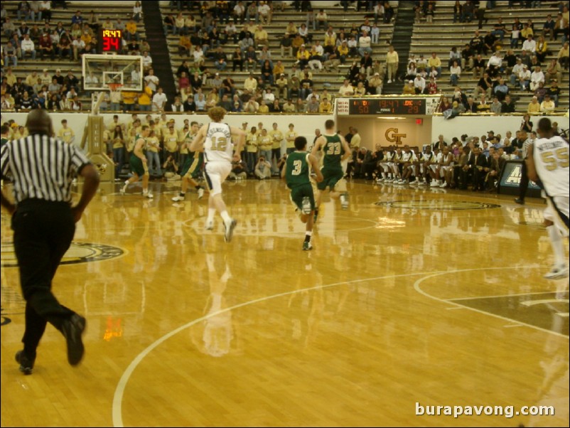 No. 3 Georgia Tech vs. LeMoyne, 11/14/04 (exhibition).