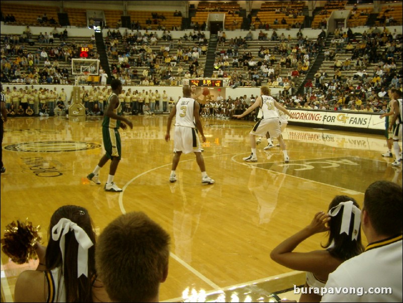 No. 3 Georgia Tech vs. LeMoyne, 11/14/04 (exhibition).