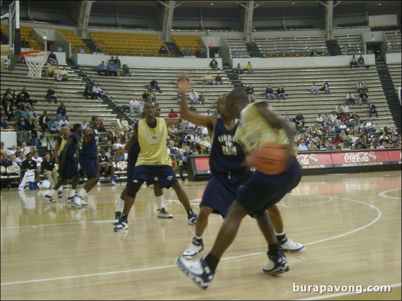 Blue/Gold scrimmage.