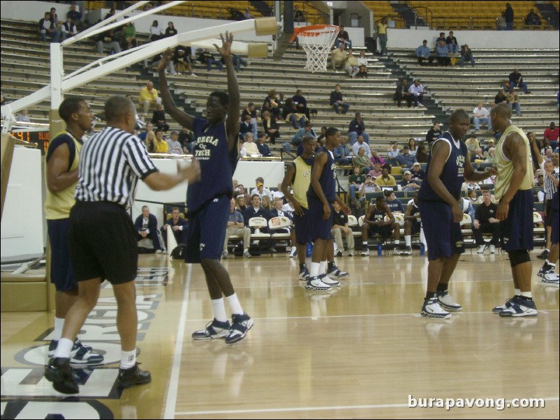 Blue/Gold scrimmage.