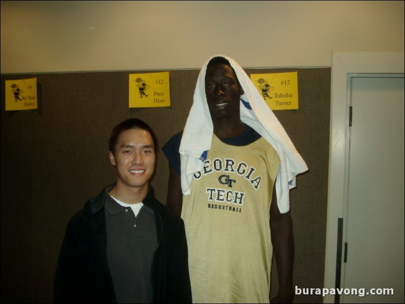 Freshman guard Paco Diaw.