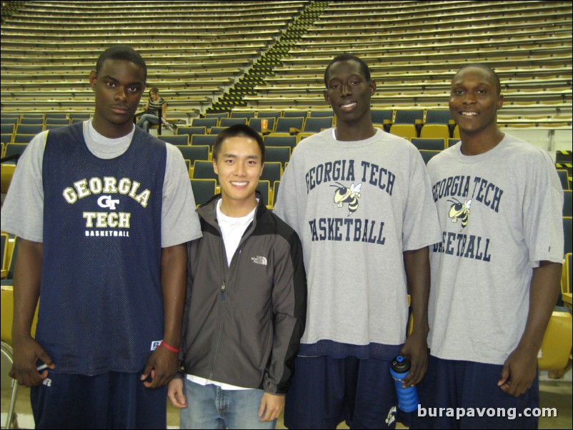 Anthony Morrow, sophomore guard Paco Diaw, and D'Andre Bell.