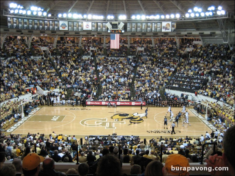 January 10, 2007. Georgia Tech defeats No. 11 Duke, 74-63.