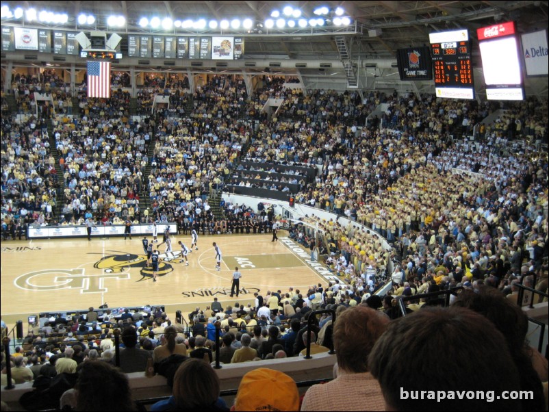 January 10, 2007. Georgia Tech defeats No. 11 Duke, 74-63.