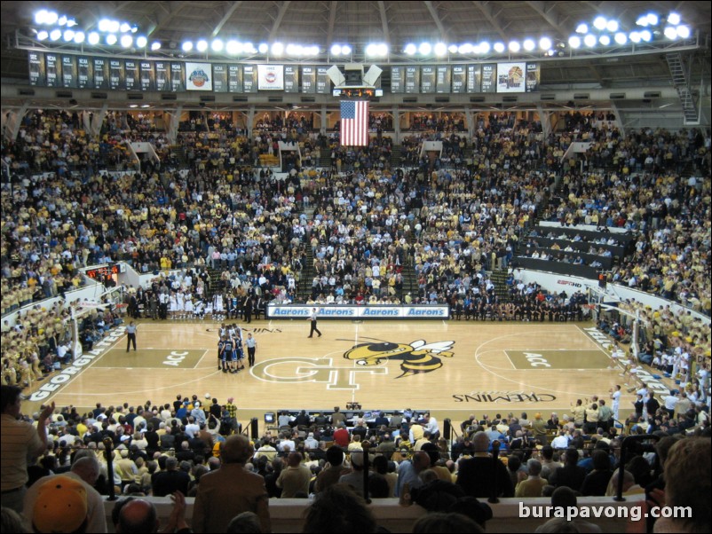 January 10, 2007. Georgia Tech defeats No. 11 Duke, 74-63.