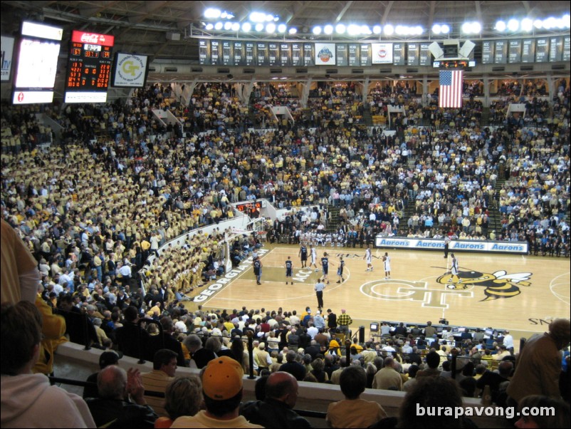 January 10, 2007. Georgia Tech defeats No. 11 Duke, 74-63.