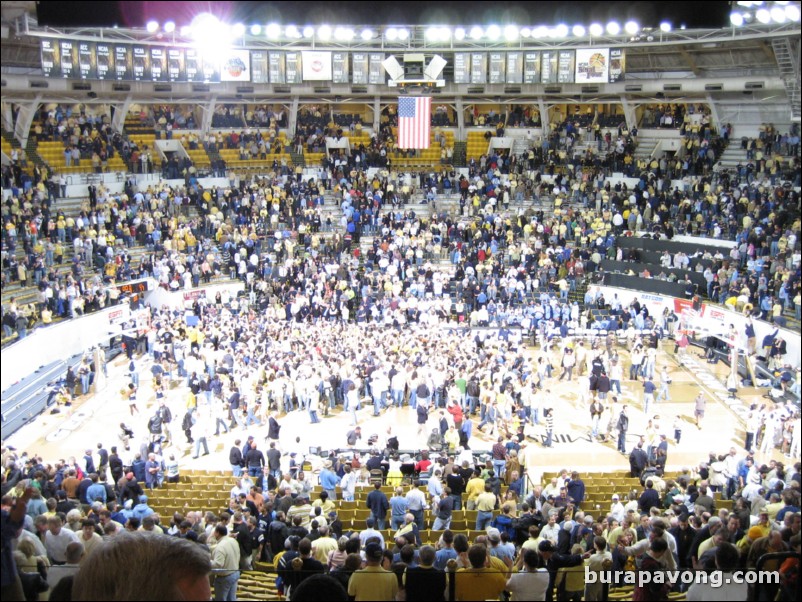 March 1, 2007. Georgia Tech defeats No. 8 North Carolina, 84-77.