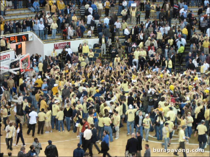 March 1, 2007. Georgia Tech defeats No. 8 North Carolina, 84-77.