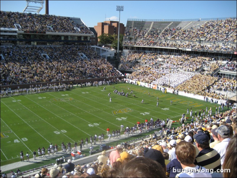 GT vs. UVA football game.