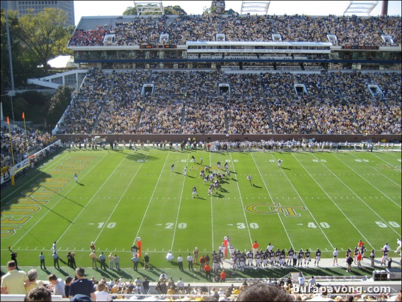 GT vs. UVA football game.