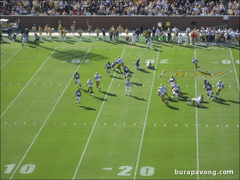 GT vs. UVA football game.