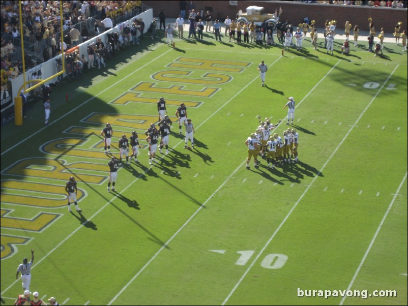 GT vs. UVA football game.