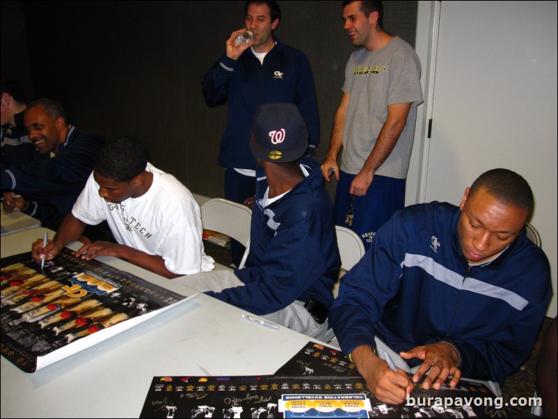 Nick Foreman, Iman Shumpert, and Kammeon Holsey.