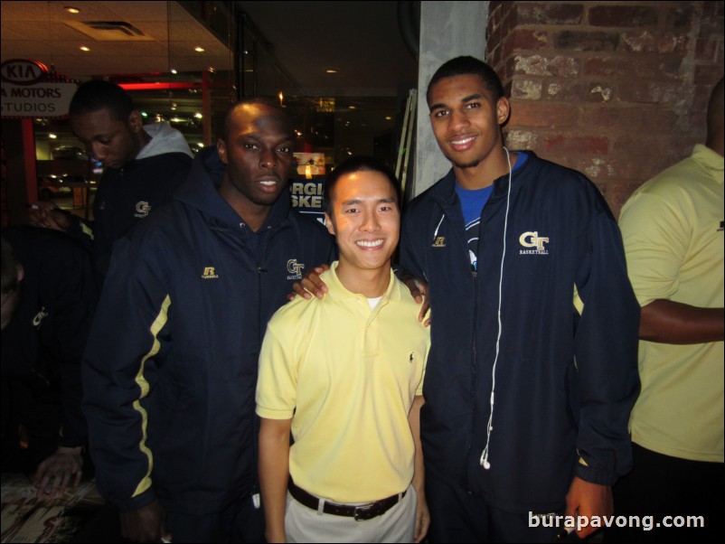 Mfon Udofia and Glen Rice, Jr.