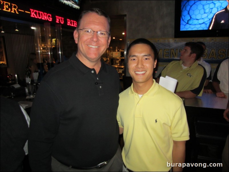 Wes Durham, voice of the Yellow Jackets and Atlanta Falcons.